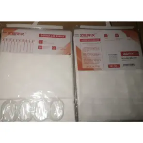 Шторка для ванной Zerix SCP-022-180x180 из PEVA (полиэтиленвинилацетата) (Цвет белый 3-Д) (ZX6095) №4