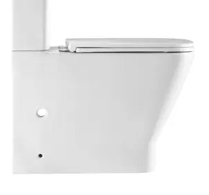 Чаша унітазу-компакту Mixxus Premium Style-0401-T3 Bowl 620х365х805 Tornado 3.0 без сидіння (MI8355) №4