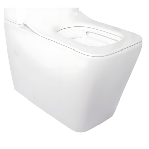 Чаша унітазу-компакту Mixxus Quadro-0403-R Bowl 640х360х835 Rimless без сидіння (MI8341) №3
