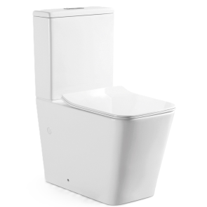 Чаша унітазу-компакту Mixxus Quadro-0403-R Bowl 640х360х835 Rimless без сидіння (MI8341) №4