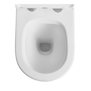 Чаша унітазу-компакту Mixxus Premium Wave-0403-R Bowl 675х395х870 Rimless без сидіння (MI8361) №3