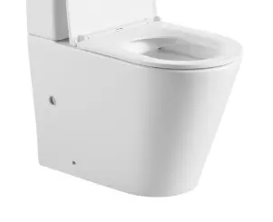 Чаша унітазу-компакту Mixxus Premium Bevel-0402-R Bowl 670х390х880 Rimless без сидіння (MI8354) №8