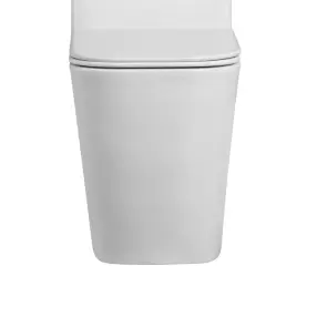 Чаша унітазу-компакту Mixxus Quadro-0404-T1 Bowl 660х360х820 Tornado 1.0 без сидіння (MI8342) №1
