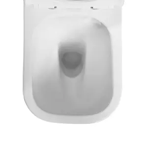 Чаша унітазу-компакту Mixxus Quadro-0404-T1 Bowl 660х360х820 Tornado 1.0 без сидіння (MI8342) №2
