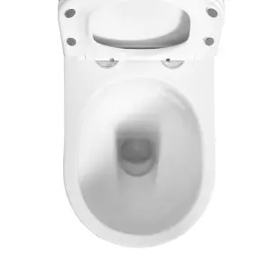 Чаша унітазу-компакту Mixxus Bevel-0407-T1 Bowl 630х350х795 Tornado 1.0 без сидіння (MI8350) №4