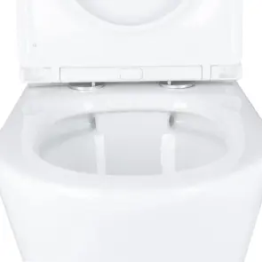 Чаша унітазу-компакту Mixxus Bevel-0405-R Bowl 605х370х800 Rimless без сидіння (MI8352) №2