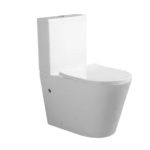 Чаша унітазу-компакту Mixxus Bevel-0404-T3 Bowl 660х360х800 Tornado 3.0 без сидіння (MI8351) №1