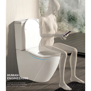 Чаша унітазу-компакту Koer TT-0202-T3 Bowl 430x390x670 без сидіння Tornado 3.0 (MI8365) №12