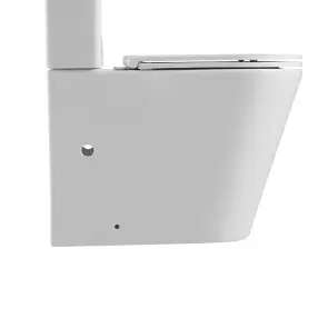 Чаша унітазу-компакту Mixxus Premium Bevel-0401-T1 Bowl 625х390х845 Tornado 1.0 без сидіння (MI8348) №7