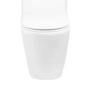 Чаша унітазу-компакту Mixxus Premium Ellipse-0402-R Bowl 660х390х855 Rimless без сидіння (MI8346) №1