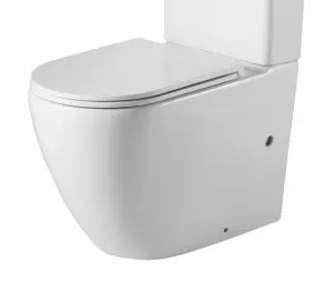 Чаша унітазу-компакту Mixxus Premium Ellipse-0402-R Bowl 660х390х855 Rimless без сидіння (MI8346) №3