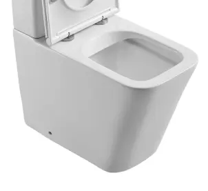 Чаша унітазу-компакту Mixxus Premium Quadro-0401-R Bowl 610х365х825 Rimless без сидіння (MI8339) №2