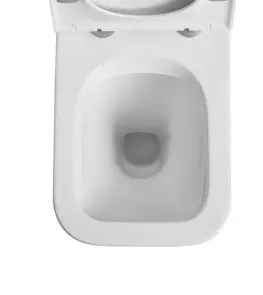 Чаша унітазу-компакту Mixxus Premium Quadro-0401-R Bowl 610х365х825 Rimless без сидіння (MI8339) №5