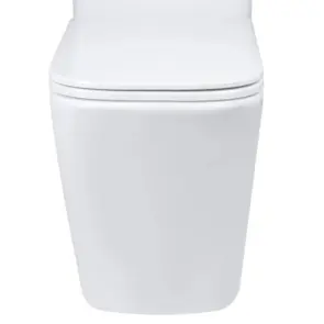 Чаша унітазу-компакту Mixxus Premium Quadro-0401-R Bowl 610х365х825 Rimless без сидіння (MI8339) №8