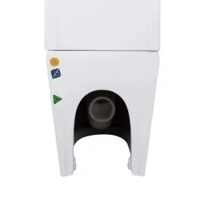 Чаша унітазу-компакту Mixxus Ellipse-0403-T3 Bowl 640х360х835 Tornado 3.0 без сидіння (MI8345) №5