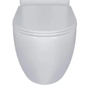 Чаша унітазу-компакту Mixxus Premium Ellipse-0401-T1 Bowl 630х390х840 Tornado 1.0 без сидіння (MI8344) №7