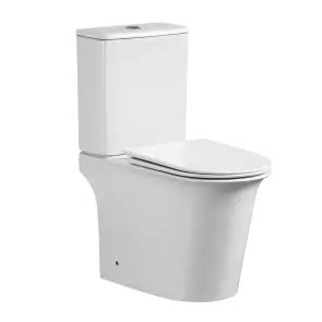 Чаша унітазу-компакту Mixxus Wave-0405-R Bowl 630х350х795 Rimless без сидіння (MI8363) №1