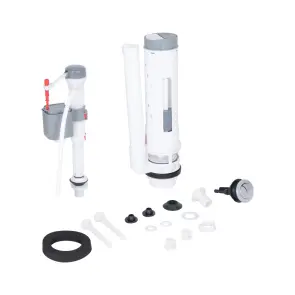 Бачок до унітазу-компакту Mixxus Bevel-0405-R Tank 605х370х800 зі зливною арматурою (MI8325) №6