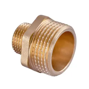 Ниппель редукционный Koer KF.N0810.WN - 1"x3/4" без никеля (MX1515) №2