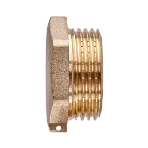 Заглушка Koer KF.P08M.WN - 3/4'' M без нікелю (KR5572) №1