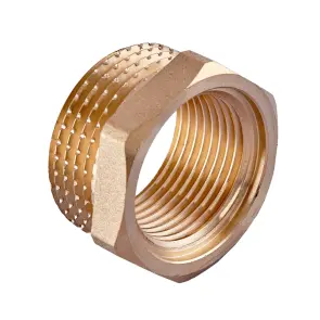 Футорка Koer KF.F0610.WN - 1"x1/2" без нікелю (MX1536) №1