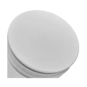 Донний клапан для раковини Koer PW-08-03 1 1/4'' без переливу автоматичнийСLICK-СLACK (Колір білий) (KR5787) №4