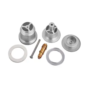 Донный клапан для раковины Koer PW-11-01 1 1/4'' универсальный (с/без перл) СLICK-СLACK (Цвет хром) (KR5790) №14
