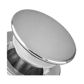 Донний клапан для раковини Koer PW-11-02 1 1/4'' універсальний (з/без перел) СLICK-СLACK SS COLOR (KR5792) №17
