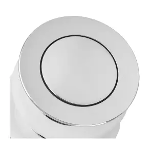 Донний клапан для раковини Zerix BV-05 1 1/4'' з переливом автоматичний СLICK-СLACK (Колір хром) (ZX6022) №3