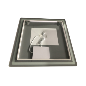 Дзеркало Zerix Mirra MR05-80x80 з LED Touch, Anti-fog, димером, регулятором яскравості (ZX6058) №7