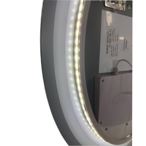 Зеркало Zerix Fusion MV01-50x70 с LED Touch, Anti-fog, димером, регулятором яркости (ZX6067) №2