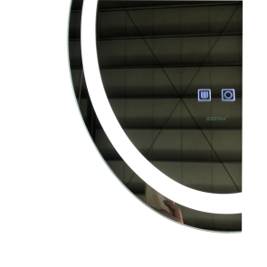 Зеркало Zerix Fusion MV01-50x70 с LED Touch, Anti-fog, димером, регулятором яркости (ZX6067) №3