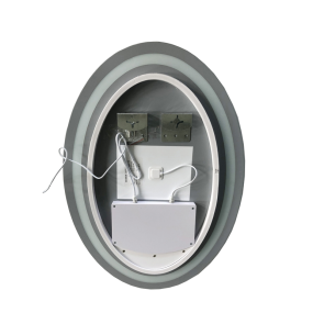 Зеркало Zerix Fusion MV01-50x70 с LED Touch, Anti-fog, димером, регулятором яркости (ZX6067) №4