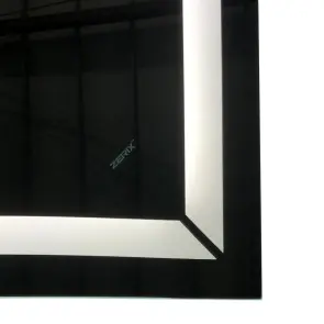 Зеркало Zerix Kubix MR04-80x60-REVERSE с LED Touch, Anti-fog, димером, регулятором яркости (ZX6054) №3