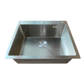 Мойка Mixxus MH6050 Micro Decor SS Color (3.0/0.8) из нерж. стали (цвет нержавейка) (MI8220) №4
