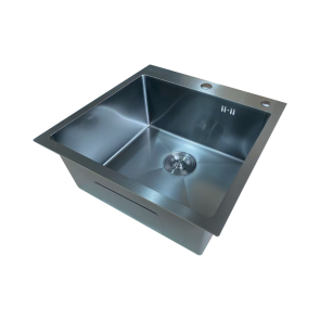 Мийка Mixxus MH5050 Micro Decor Graphite (3.0/0.8) з нерж. сталі (колір графіт) (MI8213) №5
