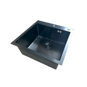 Мийка Mixxus MH5050 Micro Decor Black (3.0/0.8) з нерж. сталі (колір чорний) (MI8215) №4