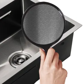 Мойка из нержавеющей стали Mixxus MH5045 Decor Graphite (3.0/0.8) цвет графит (MI8310) №2