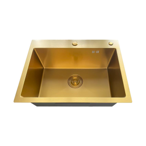 Мойка Mixxus MH5843 Micro Decor Brushed Gold (3.0/0.8) из нерж. стали (цвет матовое золото) (MI8218) №3
