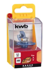 Фреза пазів дискова 4 мм, KWB (754040) №1