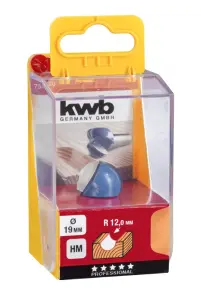 Фреза галтельна 19 мм, KWB (754120) №1