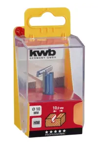 Фреза пазів 10 мм, KWB (754420) №1