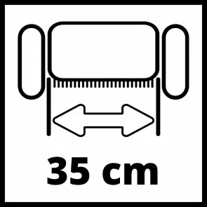 Вал аерації для скарифікатора Einhell GE-SC 36/35 Li (3405961) №2