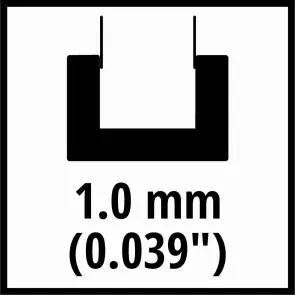 Шина для обрізної пилки Einhell 15 см, 1.0 мм (4500163) №3