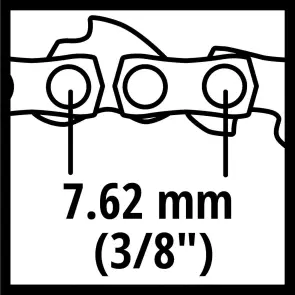Ланцюг пильний Einhell 20 см, 1.1 мм, 32T, 7.62 мм (4501746) №4