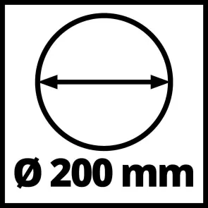 Бур-насадка для бура акумуляторного Einhell GP-EA 18/150 Li BL, d200 мм (3437022) №2