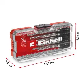 Набор сверл по металлу Einhell HSS, 10 шт, S-Case (108723) №5