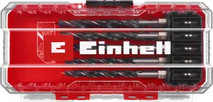Набор сверл по дереву Einhell HSS, 10 шт, S-Case (108733) №8