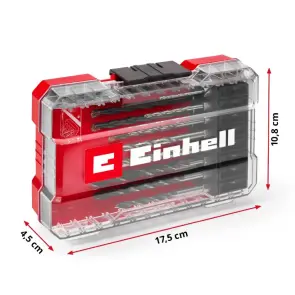 Набор универсальных сверл Einhell HSS, 16 шт, S-Case (108953) №4