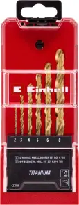Набір свердл Einhell по металу, 6 шт (427006) №3